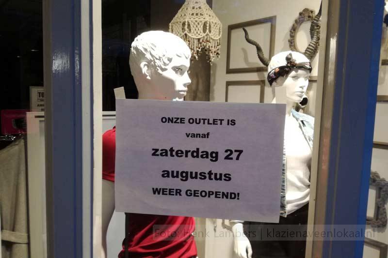 TOFF, heropening, outlet